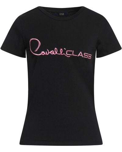 Class Roberto Cavalli Camiseta - Negro