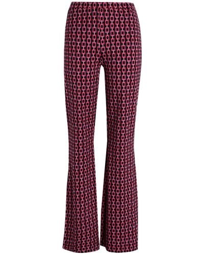 Diane von Furstenberg Pantalon - Rouge