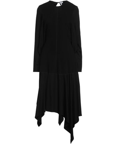 Loewe Long Sleeves Dress - Black