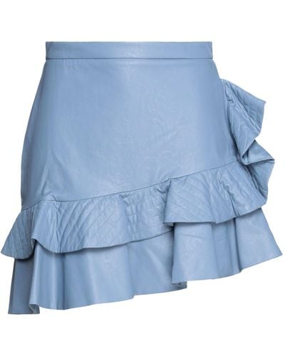 Suoli Mini Skirt - Blue