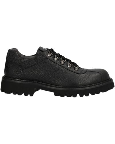 Pollini Lace-up Shoes - Black