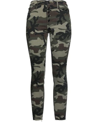 Black Orchid Jeans - Green