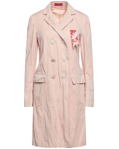 The Gigi Overcoat & Trench Coat - Pink