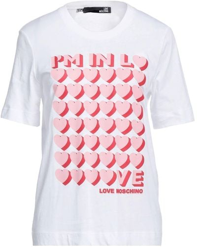 Love Moschino Camiseta - Blanco