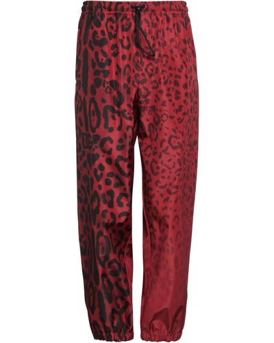 Dolce & Gabbana Pantalone - Rosso