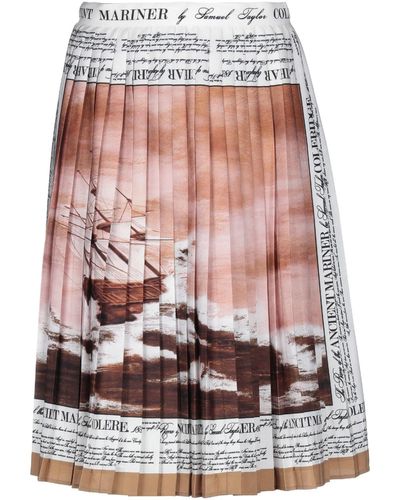Burberry Midi Skirt - Multicolour