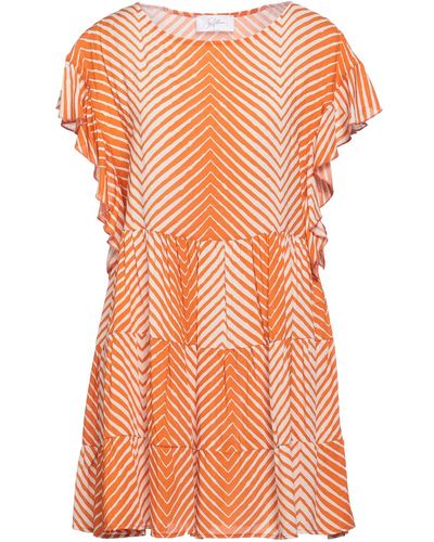 Soallure Mini Dress - Orange