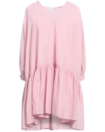 Attic And Barn Mini Dress - Pink