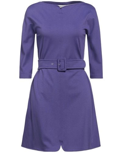 Suoli Mini Dress - Purple