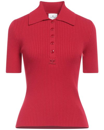 Courreges Pullover - Rojo
