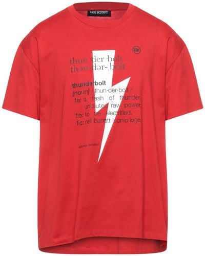 Neil Barrett T-shirt - Red