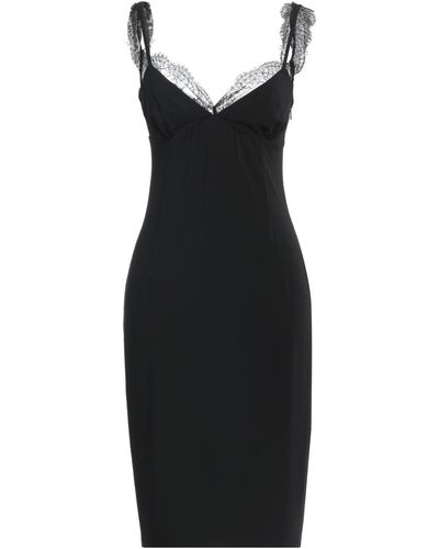 Ermanno Scervino Knee-length Dress - Black