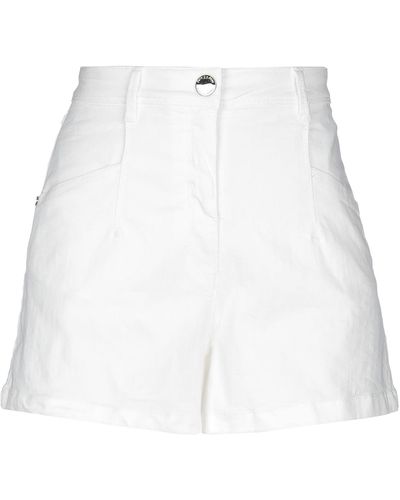 Patrizia Pepe Denim Shorts - White