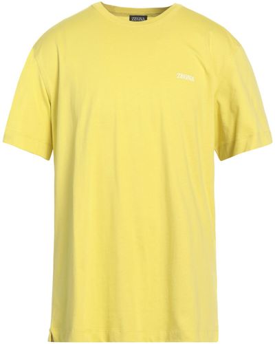 Zegna T-shirts - Gelb