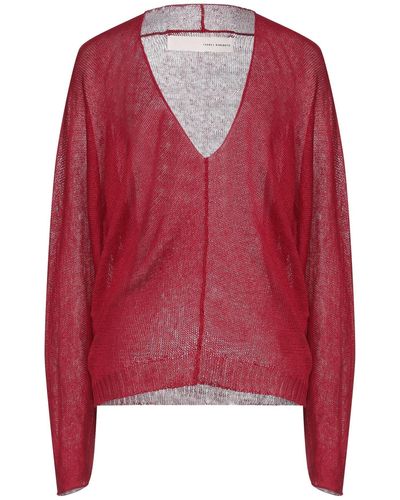 Isabel Benenato Sweater Linen - Red