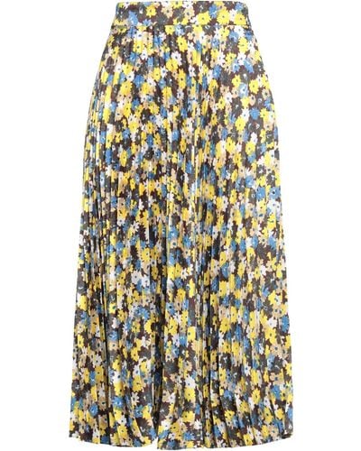 Plan C Midi Skirt - Yellow