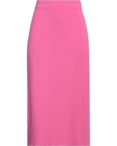 Clips Midi Skirt - Pink