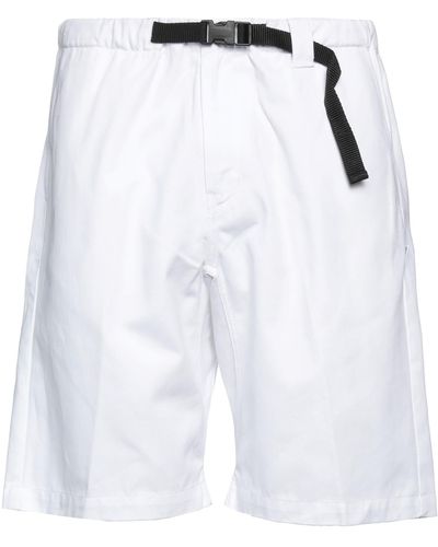 LIFE SUX Shorts & Bermuda Shorts - White
