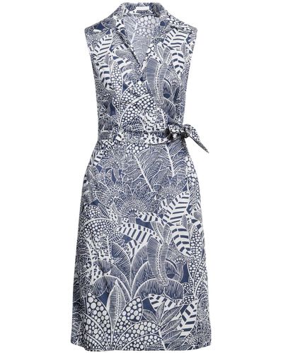 Robert Friedman Midi Dress - Blue