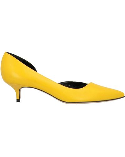 Guglielmo Rotta Court Shoes - Yellow
