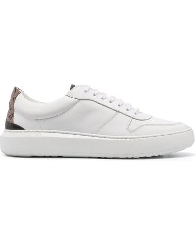 Herno Sneakers mit Monogramm - Weiß