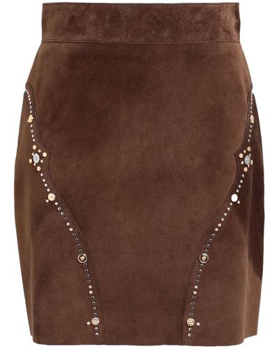 Versace Mini Skirt - Brown