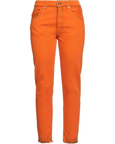 Golden Goose Pantaloni Jeans - Arancione