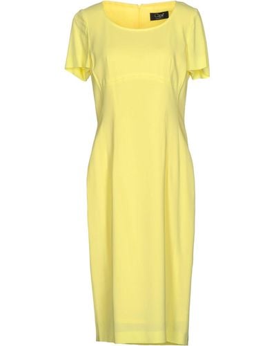 Clips Midi Dress - Yellow