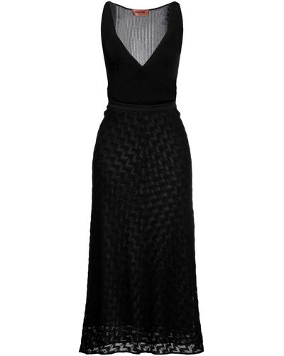 Missoni Vestido midi - Negro