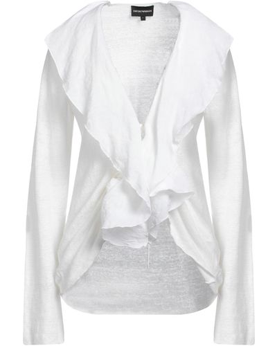 Emporio Armani Cardigan - White