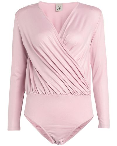 Jijil Bodysuit Polyester, Elastane - Pink