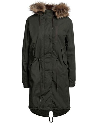 Superdry Overcoat & Trench Coat - Grey