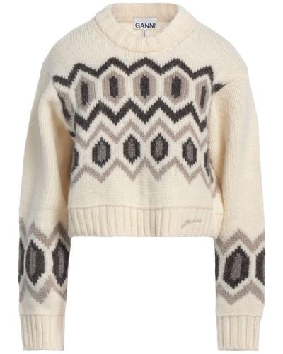 Ganni Sweater - White