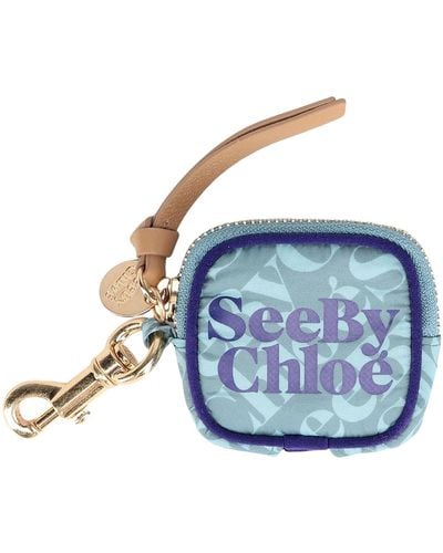 See By Chloé Key Ring - Blue