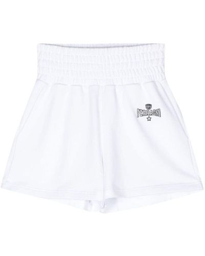 Chiara Ferragni Shorts & Bermudashorts - Weiß