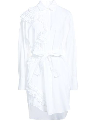MSGM Robe courte - Blanc