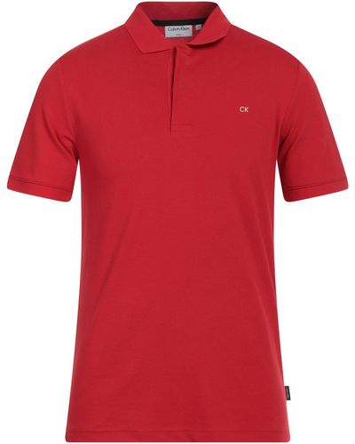 Calvin Klein Polo Shirt - Red