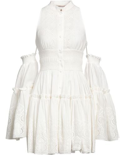 Roberto Cavalli Mini-Kleid - Weiß