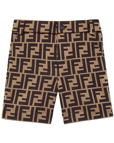 Fendi Shorts E Bermuda - Neutro