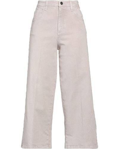 Sfizio Pantaloni Jeans - Bianco