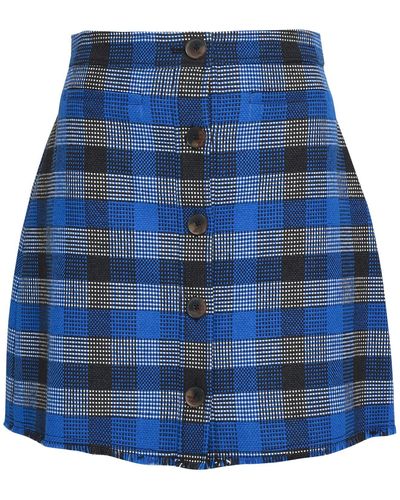 10 Crosby Derek Lam Mini Skirt - Blue