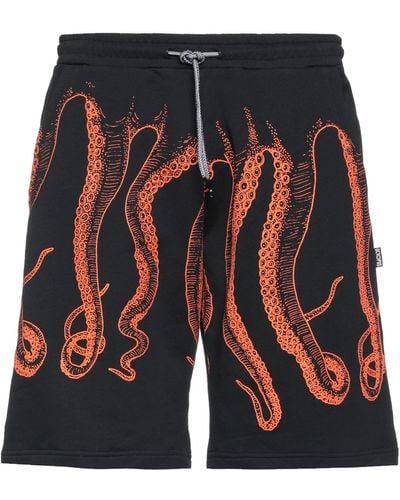 Octopus Shorts & Bermuda Shorts - Black
