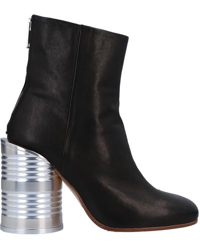 MM6 by Maison Martin Margiela Ankle Boots - Black
