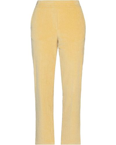Yellow Momoní Pants, Slacks and Chinos for Women | Lyst