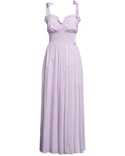Blugirl Blumarine Maxi Dress - Purple