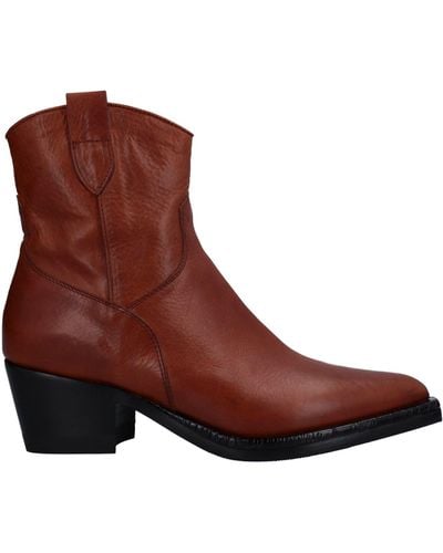 Laura Bellariva Ankle Boots - Brown