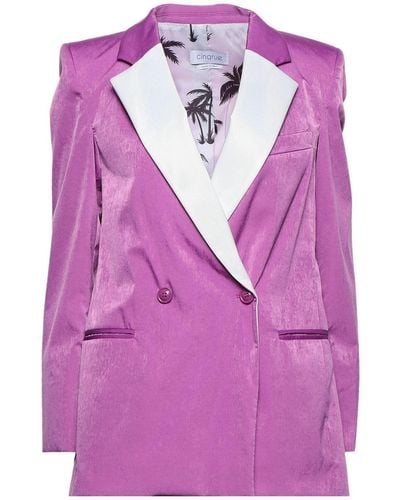 CINQRUE Blazer - Purple