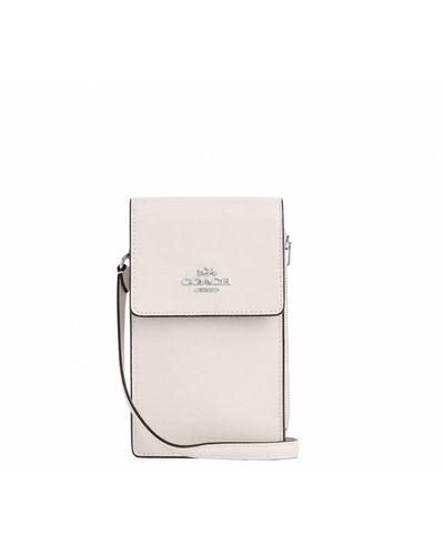 COACH Cartera con bandolera - Blanco