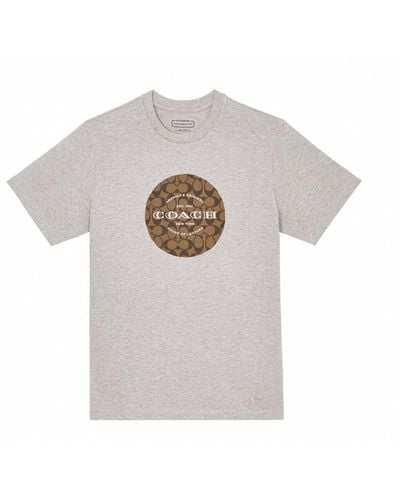 COACH Camiseta - Gris