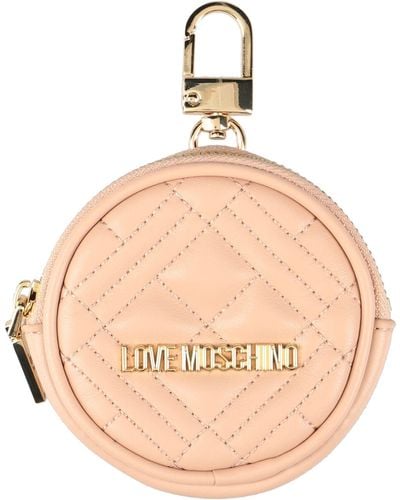 Love Moschino Bag Accessories & Charms - Natural